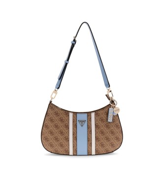 Guess Sac à bandoulière Noelle marron