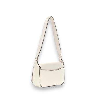 Guess Sac à bandoulière à rabat Ruby blanc