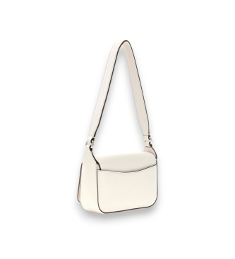 Guess Sac à bandoulière à rabat Ruby blanc