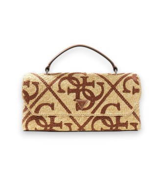 Guess Beige mini Kirsten-taske
