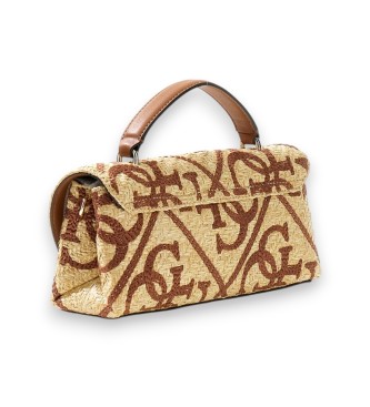 Guess Beige mini Kirsten-taske