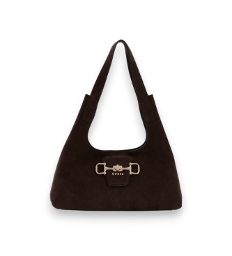 Guess Sunset hobo taske brun