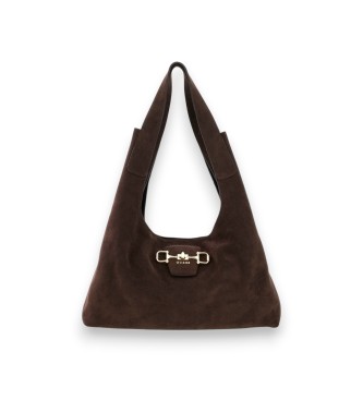 Guess Bolsa Hobo Maxi Sunset marrom