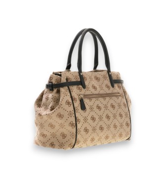 Guess Bolso satchel Dorothy beige