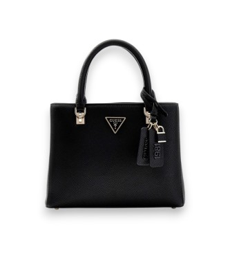 Guess Sac à main Noelle saffiano noir