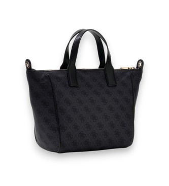 Guess Bolsa tote pequena logo Adrian preto