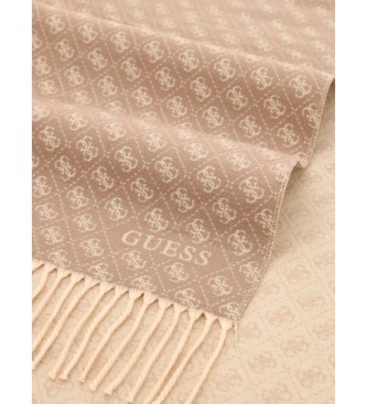 Guess Szalik Mieszanka taupe