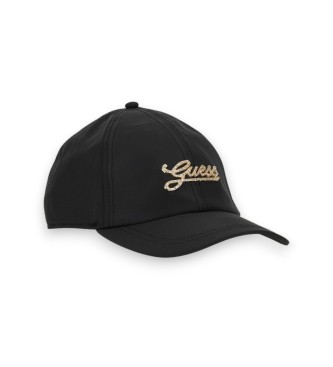 Guess Black nylon baseball cap