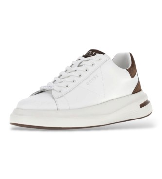 Guess Elba white, brown sneakers