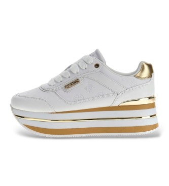 Guess Hansin white trainers