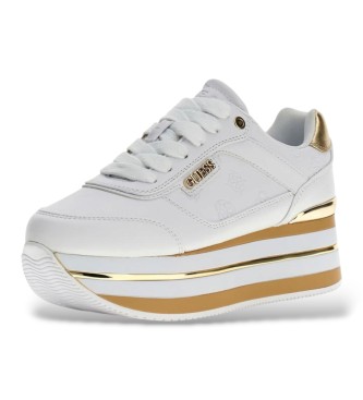 Guess Hansin white trainers
