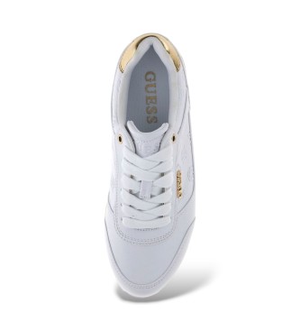 Guess Hansin white trainers