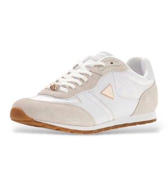 Guess Tênis Tyrah branco, bege