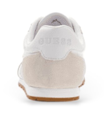 Guess Tênis Tyrah branco, bege