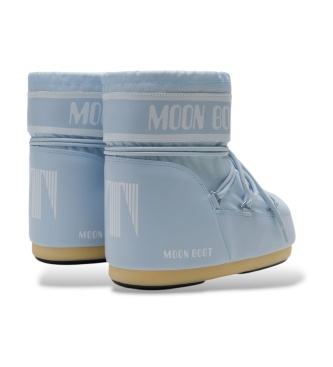 Moon Boot Nylonowe buty Icon Low w kolorze niebieskim