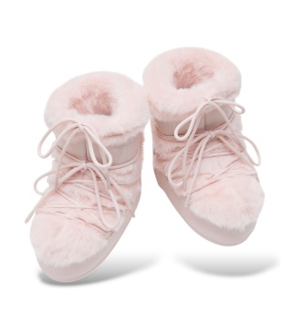Moon Boot Icon Low Boots pink