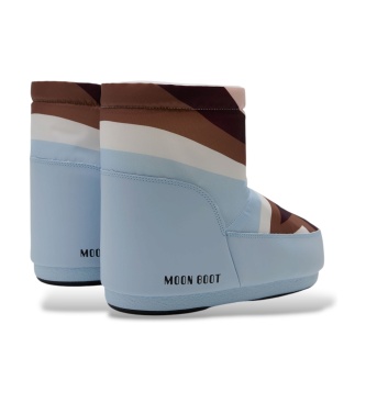 Moon Boot Bottes Icon Low Nolace Comet bleu