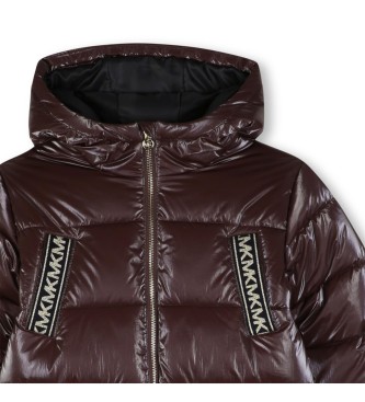 Michael Kors Casaco Cetim castanho