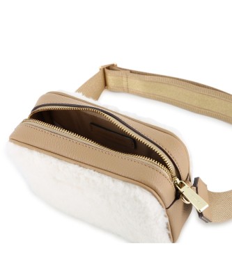 Michael Kors Bolsa Borreguito branca
