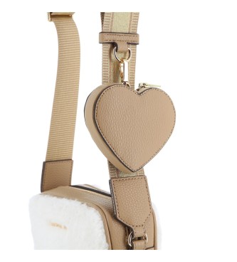 Michael Kors Bolsa Borreguito branca