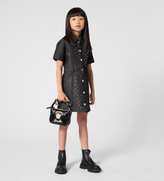Marc Jacobs Bolso Brillante negro