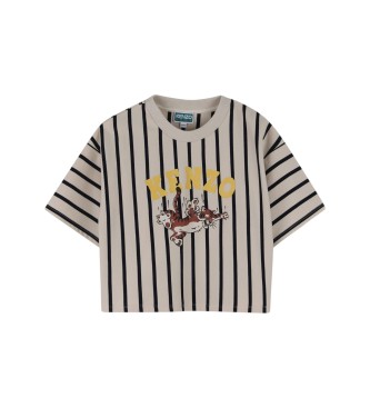 Kenzo Kids Camiseta Felpa beige