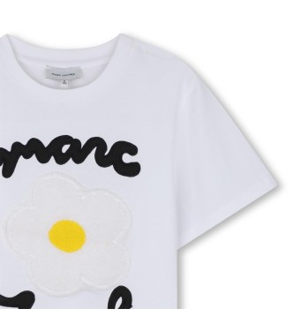 Marc Jacobs Camiseta Flor branco