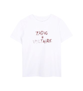 Zadig & Voltaire T-Shirt Print weiß