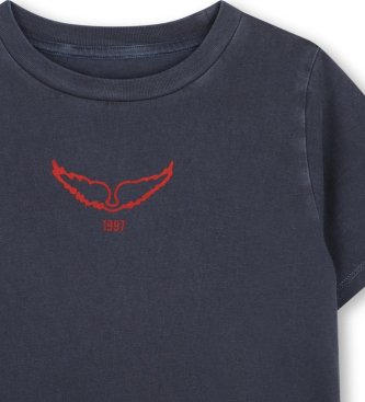 Zadig & Voltaire Navy Wings T-shirt