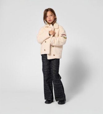 Zadig & Voltaire Beige Sherpa Jacket