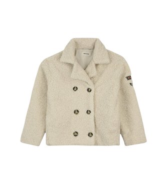 Zadig & Voltaire Beige Sherpa Jacket