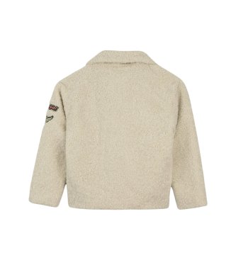 Zadig & Voltaire Beige Sherpa Jacket
