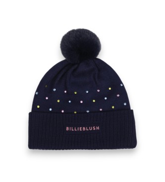 Billieblush Bobble Hat navy