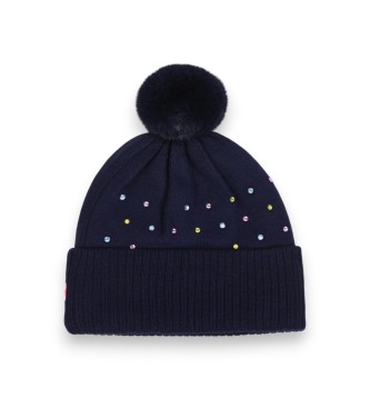 Billieblush Bobble Hat navy