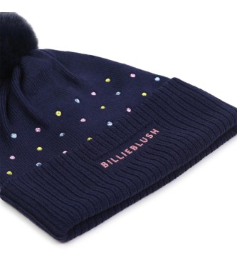 Billieblush Bobble Hat navy