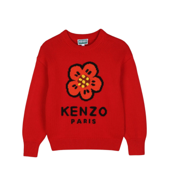 Kenzo Kids Moletom Flower preto