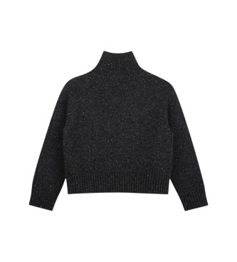 Zadig & Voltaire Jersey Logo gris oscuro