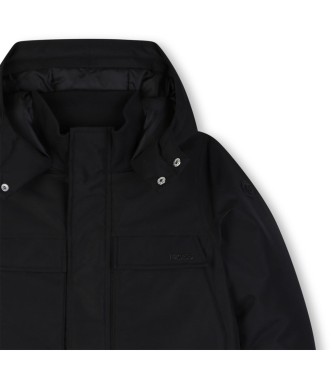 BOSS Parka Quiltet sort