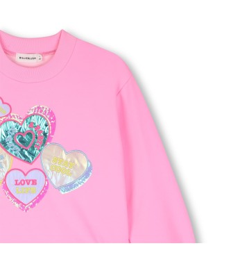 Billieblush Jurk Heart roze