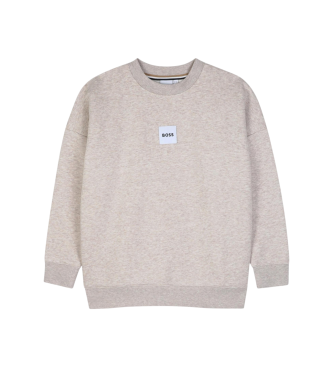 BOSS Varm beige sweatshirt