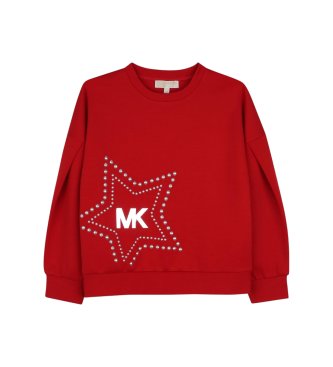 Michael Kors Moletom Star vermelho