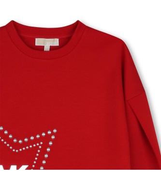 Michael Kors Moletom Star vermelho