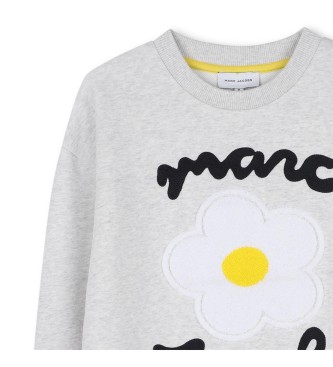 Marc Jacobs Moletom Flor cinza