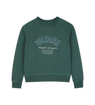 Zadig & Voltaire Paris green sweatshirt