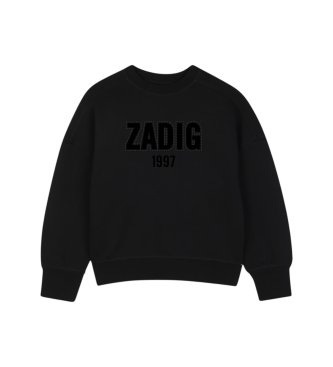 Zadig & Voltaire Sudadera Suave negro