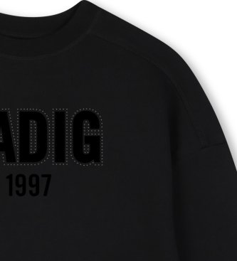 Zadig & Voltaire Sudadera Suave negro