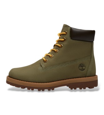 Timberland Boots i skinn Courma Kid grön