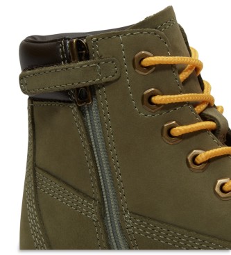 Timberland Boots i skinn Courma Kid grön