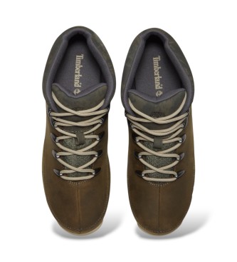 Timberland Gröngbruna Euro Sprint läderstövlar