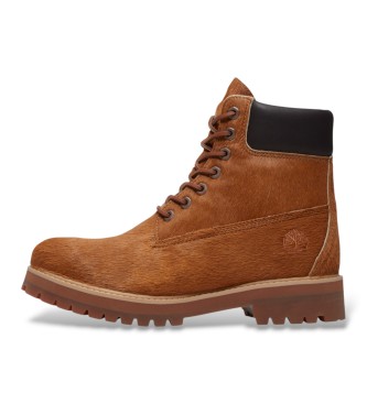 Timberland Bottes en cuir Heritage marron